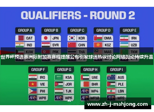 世界杯预选赛洲际附加赛赛程提醒公布引发球迷热议讨论网络舆论持续升温